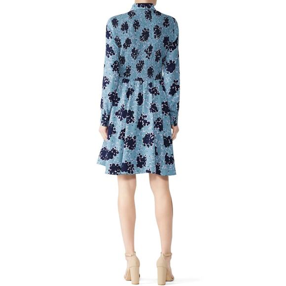 Kate Spade Bubble Dot Smocked Mini Dress - Picture 2 of 10